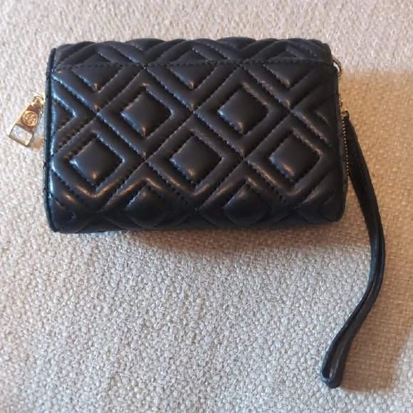 Tory Burch Black Quilted Wristlet - Picture 5 of 8